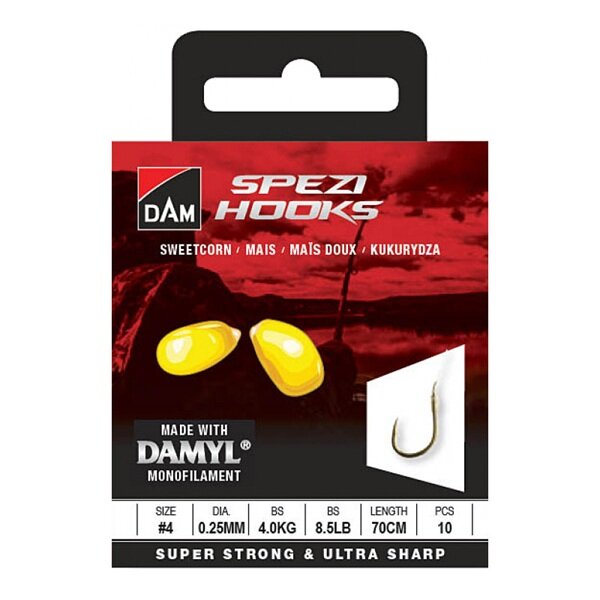 DAM Spezi Sweetcorn #6 0.22mm 3.2kg 70cm