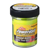 Berkley PowerBait® Forellenteig GARLIC CHARTREUS...