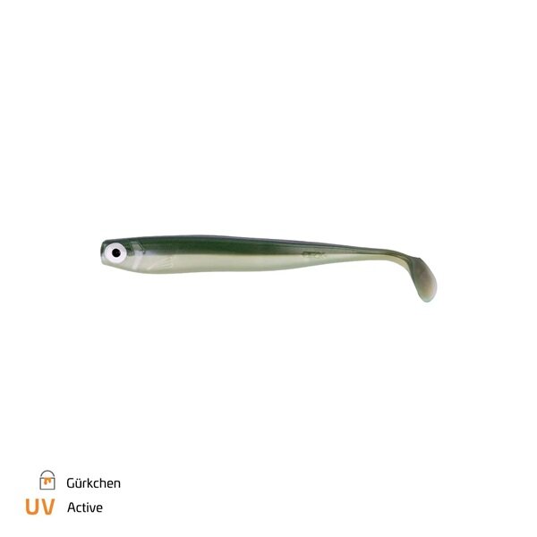Zeck Zander Gummi 12cm Gürckchen (UV-Active) | 3 pcs