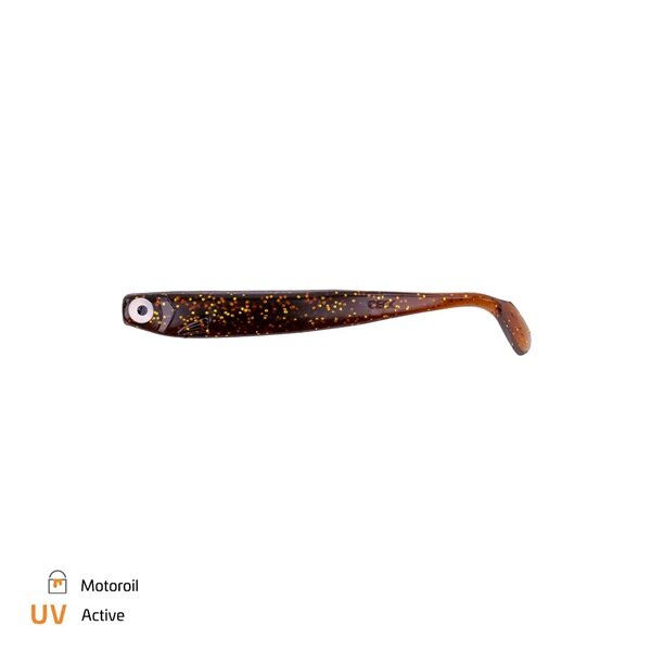 Zeck Zander Gummi 12cm Motoroil (UV) | 3 pcs