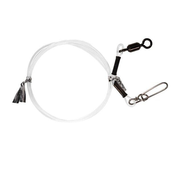 BKK Fluorocarbon Leader HD Pike Snap 50cm 65lb