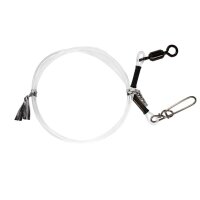 BKK Fluorocarbon Leader HD Pike Snap 50cm 65lb
