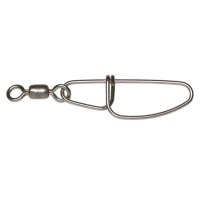Zeck Waller Stainless Steel Swivel + Snap 114kg | 3 pcs