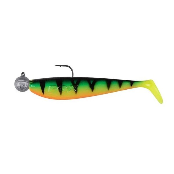 Fox Rage Loaded Zander Pro Shad UV Fire Tiger 12cm / 12g