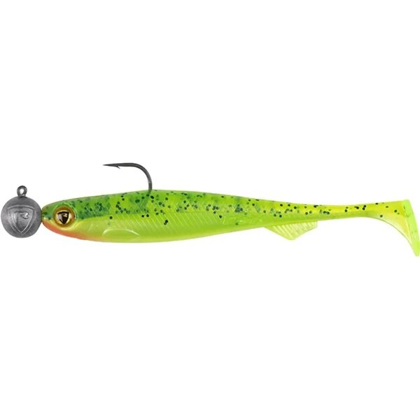Fox Rage Loaded Slick Shad UV Lemon Tiger 11cm / 10g