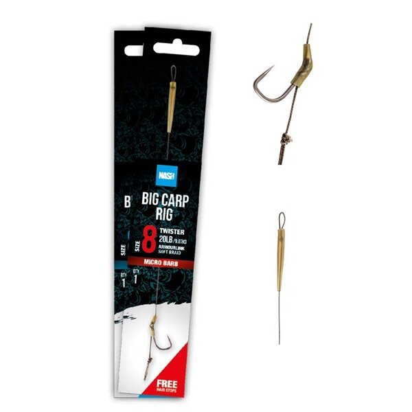 Nash Ready Rig Big Carp Rig Size Gr. 6
