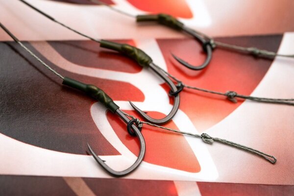 Korda N-Trap DF Rig Size 4 Wide Gape 15lb #1