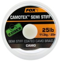 Fox Edges Camotex Semi Stiff Coated Camo Braid 20m /35lb