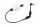 Fox Black Label Dumpy Halo Bobbin White