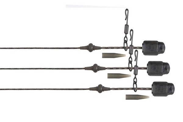 Fox Edges Naturals Heli-Clip Rigs Submerge 3pcs Camo 40lb