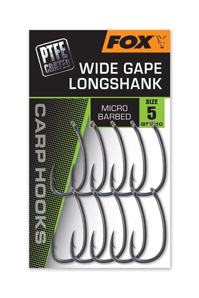 Fox Wide Gape Longshank PTFE Gr.6