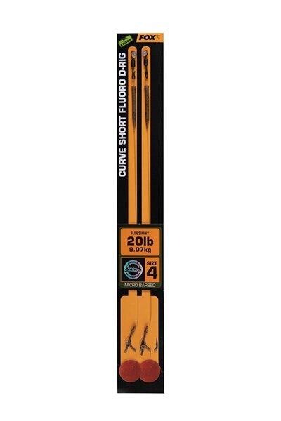 Fox Ready Rig Curve Short Flouro D-Rig Gr.6 20lb