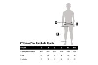Nash Tackle ZT Lite Hydra Flex Combat Shorts Camo Gr. L