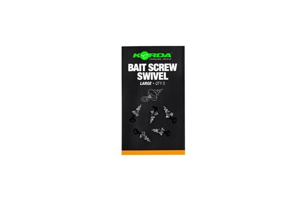 Korda Micro Ring Swivel Bait Screw Large