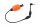 Fox Black Label Dumpy Halo Bobbin Orange