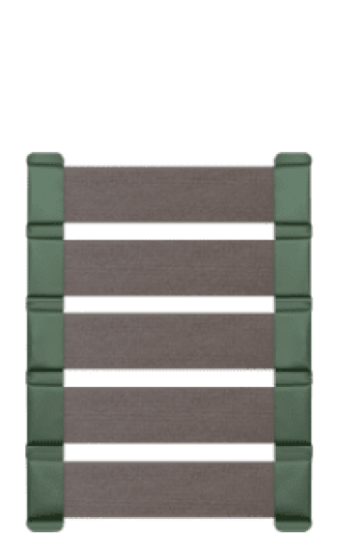 Lattenrostboden für Kolibri Schlauchboot K 190