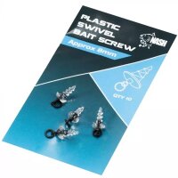 Nash Tackle Plastic Swivel Bait Screw 8 mm