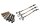 Korda COG Booms Flat Lead 6/8 oz