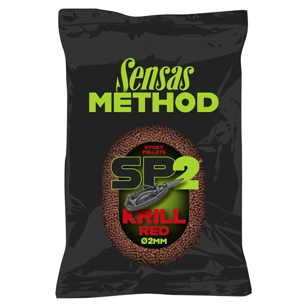 Sensas Method Sticky Pellets 650g Krill