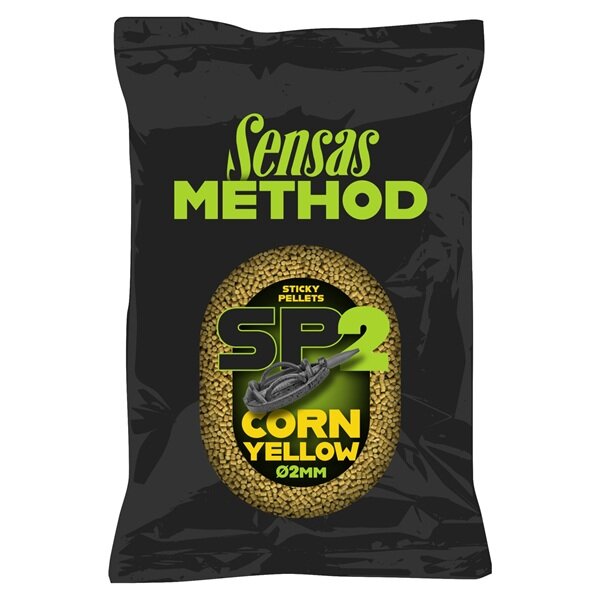 Sensas Method Sticky Pellets 650g Yellow Corn