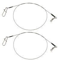 Fox Rage Strike Point 7 Strand Titanium Leader 50cm - 2...