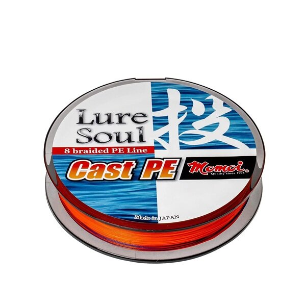 Zeck Momoi Lure Soul Cast PE Orange #3 | 18,1kg | 300m
