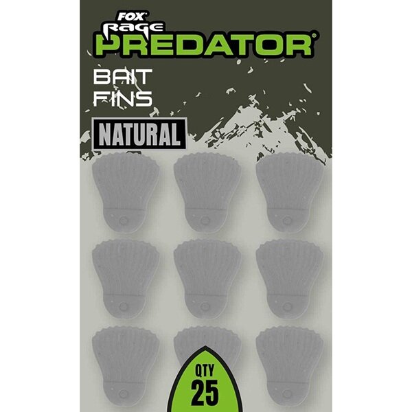 Fox Rage Predator Bait Fins Natural