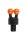 Fox Black Label Bobbin Clip 3pcs Orange