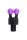 Fox Black Label Bobbin Clip 3pcs Purple