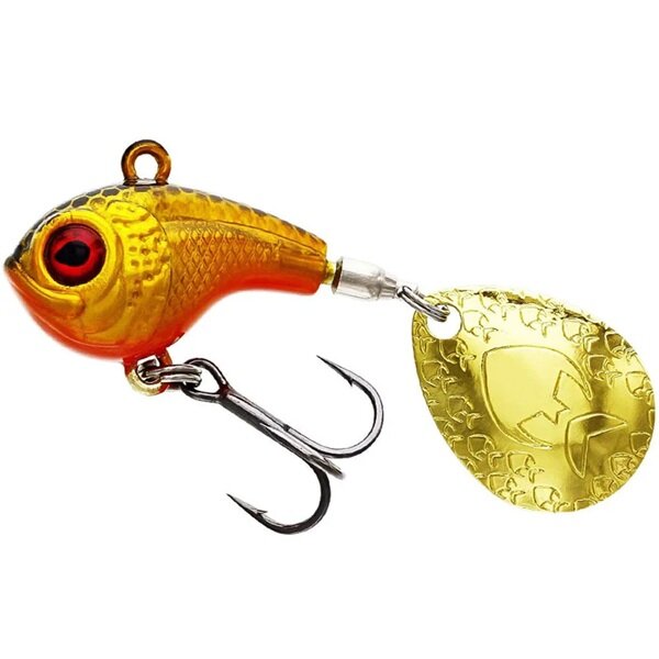 Westin DropBite Tungsten Spin Tail Jig 2,6cm 8g Gold Rush