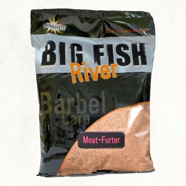 Dynamite Baits Big Fish River Groundbait Meat Furter