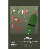 Fox Rage Predator Float Stops Red
