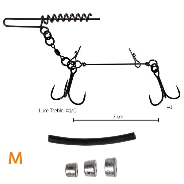 Zeck Softbait System+ Screw Set Gr. M