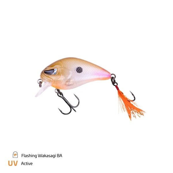 Zeck Danny Crankbait 5,5 cm | 11g | 0,7 m Floating Flashing Wakasagi BA