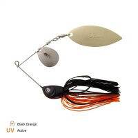 Zeck Spinnerbait Black Orange #3/0 | 10g