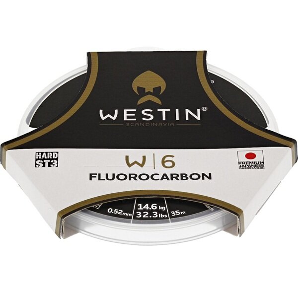 Westin W6 ST3 Fluorocarbon Clear 50m | 0,38mm | 9,2kg
