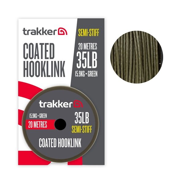 Trakker Semi Stiff Coated Hooklink 35lb 20m