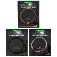 Korda Dark Matter Leader QC Hybrid Clip 100cm 40lb Weed