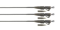 Fox Edges Naturals Leadcore Lead Clip Leaders 3pcs 50lb