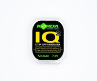 Korda IQ2 Extra Soft Fluorcarbon 20m 15lb/0,40mm