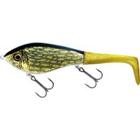 Westin SWIM TAIL 10cm 34g Real Pike 1 Body 2 Tails...