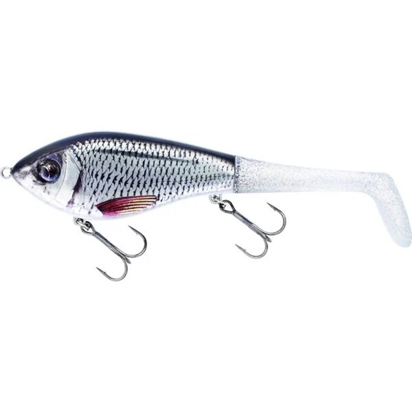 Westin SWIM TAIL 10cm 34g Real Roach 1 Body 2 Tails (Suspending)