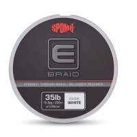 Spomb E Braid White 200m 0.26mm 35lb