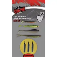 Fox Rage Drop Shot Ready Rigs Mini Size 4 / 3 Stk.