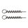 Zeck Shallow Screw | 2 Pcs