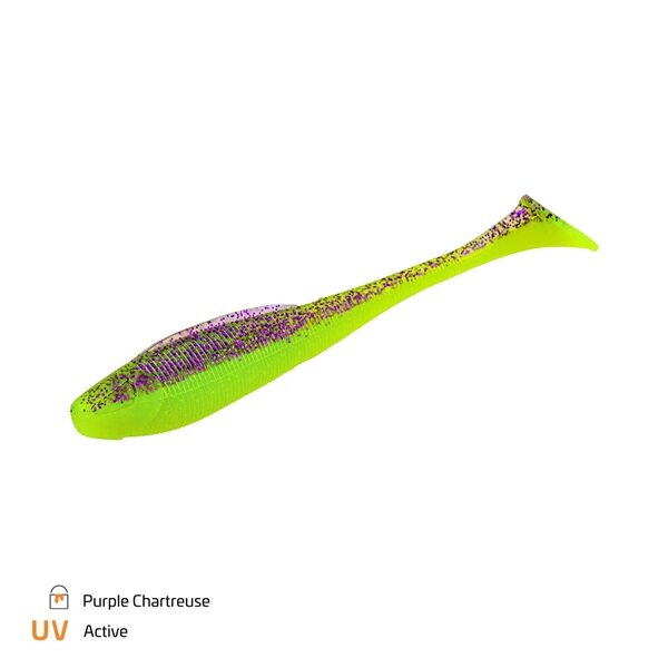 Zeck Sexy Swimmer Purple Chartreuse | 6 cm | 6 Pcs