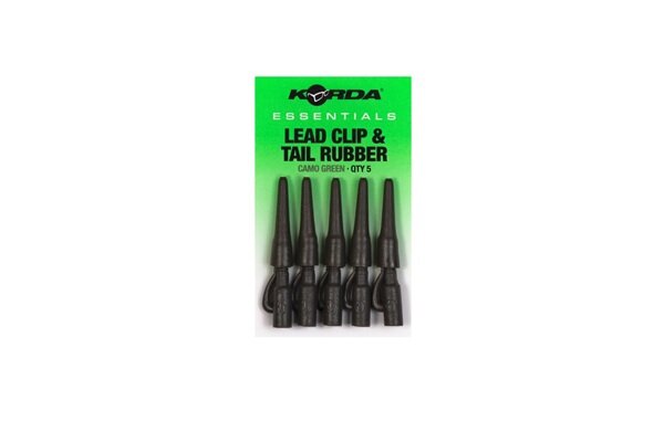 Korda Essentials Lead Clips & Tail Rubbers